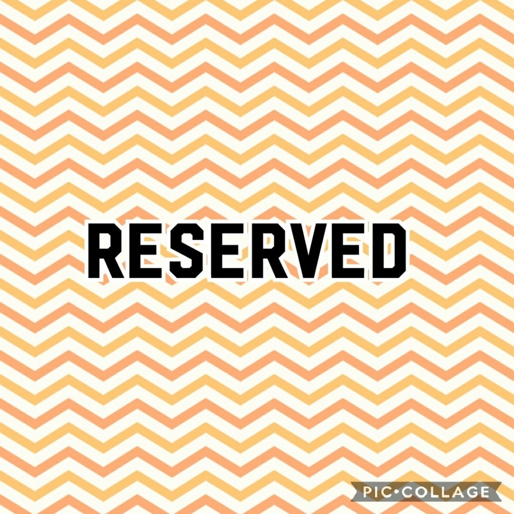 Reserved Listing